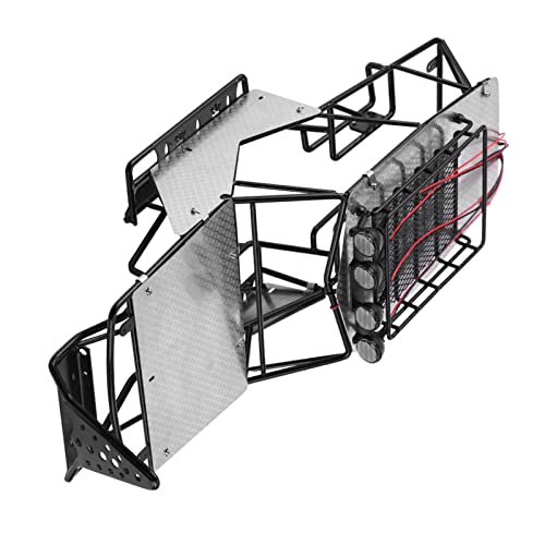 Metal Chassis Frame Body Shell Kit for Axial Wraith AX90018 90020, 1/10 Scale RC Crawler Car Upgrade Accessory