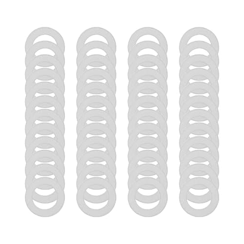M7x12mm Shim Set for Mechanical Maintenance, 48pcs 304 Stainless Steel | 0.1, 0.2, 0.3 and 0.5mm, 12 pcs each, thin spacers for M7 bolts, electronics, mechanical maintenance and component spacing - size: M7X12