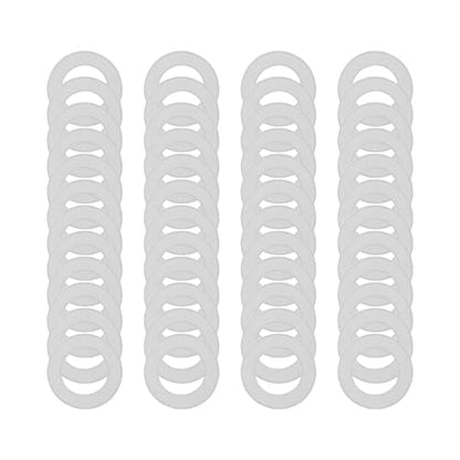 M7x12mm Shim Set for Mechanical Maintenance, 48pcs 304 Stainless Steel | 0.1, 0.2, 0.3 and 0.5mm, 12 pcs each, thin spacers for M7 bolts, electronics, mechanical maintenance and component spacing - size: M7X12