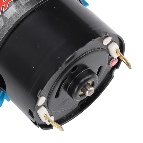 Alomejor 550 RC Car Motor, Brushed Motor with Cooling Fan and Heat Sink for Axial SCX10 HPI JL 90046 Slash 1:10 RC Crawler (55T) - size: 55T