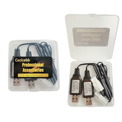 8.4V USB Charger Battery Charging Cable with Standard Tamiya Plug for RC Truck RC Excavator 8.4V NICD/NIMH Battery Charger