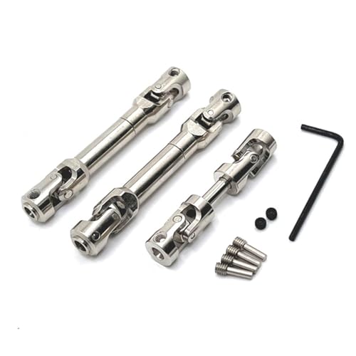 Metal RC Universal Driveshaft for 1:12 Scale MN128 MN86 MN86S G500 Crawler Truck, CVD Transmission Shaft Upgrade Part