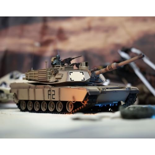 Toucan RC Hobby US in Stock Henglong 1/16 Tk7.0 Remote Control Tank M1A2 Abrams 3918 RTR Rc Model Plastic Tracks BB Airsoft that Shooting BB Bullets