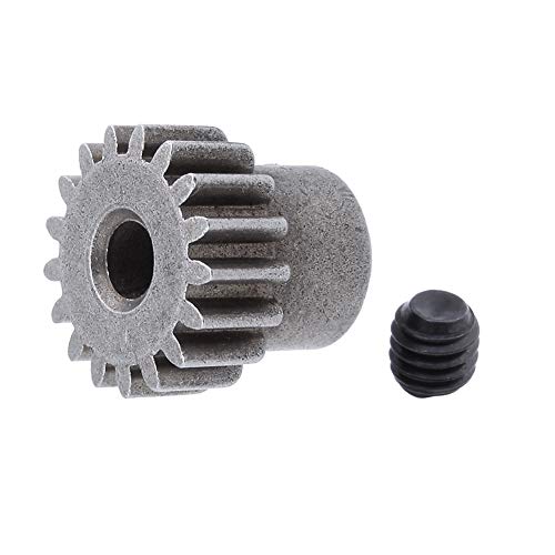 HobbyPark Steel Metal Mod 0.6 Module Pinion Gear Set 3.175mm Motor Gears 17T 21T 26T 29T 11189 11176 11181 11119 for RC Car Redcat HSP Exceed (4-Pack)