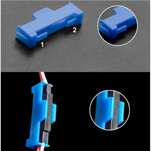 servo Extension Clip, Suitable for All servo Extensions 20 Pieces rc servo Lead Safety Clip wurenji