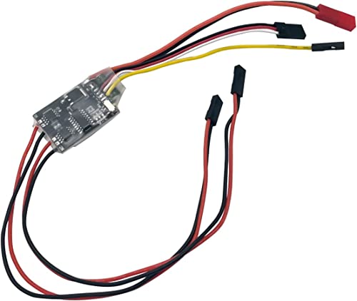 Dual Way Bidirectional Brushed 5A ESC 2S-3S Lipo Speed Control for RC Model Boat Tank 130 180 Brushed Motor Spare Parts