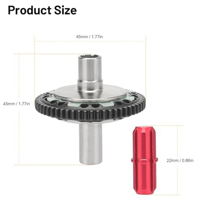 daitoku 57T Slipper Clutch Spur Gear for Arrma Granite Senton 3s Vorteks 1/8 Typhon 3s Big Rock 3s 1/10 Kraton 4s Outcast 4s RC Car