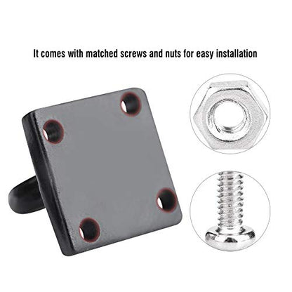 RC Car Trailer Buckle, 2 Pcs Simulation Trailer Tow Lock Shackle Bracket Set for Axial SCX10 CC01 D90 D110 TF2 RC Car