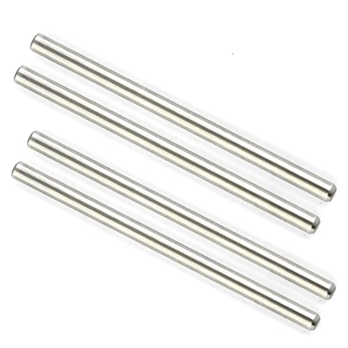 4pcs Suspension Arms Hinge Pins 4x67.5mm AR330381 ARAC5032 for ARRMA 8S 1/5 KRATON Outcast 4x4 8S BLX RC Monster Roller Truck Upgrades Parts(Silver)