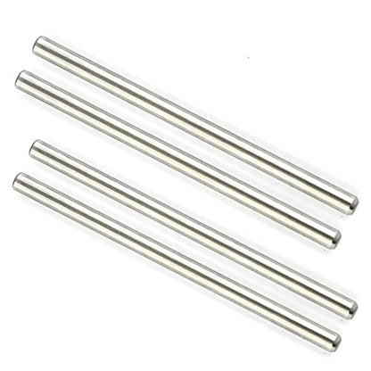 4pcs Suspension Arms Hinge Pins 4x67.5mm AR330381 ARAC5032 for ARRMA 8S 1/5 KRATON Outcast 4x4 8S BLX RC Monster Roller Truck Upgrades Parts(Silver)