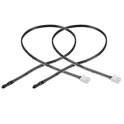 uxcell 2 Pcs 20K NTC Thermistor Probe 15.7 Inch Epoxy Sensitive Temperature Temp Sensor for Air Conditioner - style: 20K
