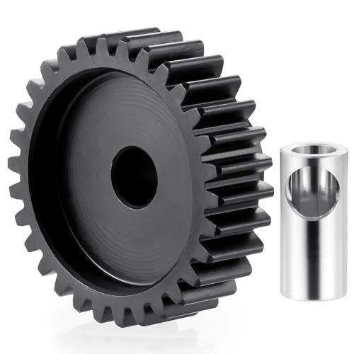 Steel 32P 5mm Pinion Gear 30T Motor Gears for 1/10 1/8 RC Car Parts - size: 30T