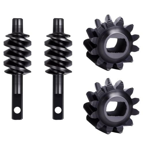 Steel Helical Axle Gear Set for 1/30 RC Crawler | Hardened Steel, 2 Sets Included, Precision Machined, SCX30 Compatible