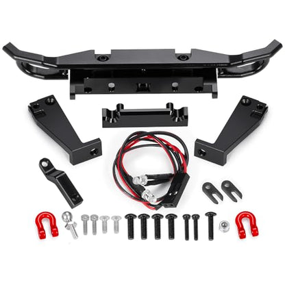 Aluminum Rear Bumper Upgrades for TRX4M Bronco 1/18th RC Crawler Truck Car Parts - color: Rear Bumper