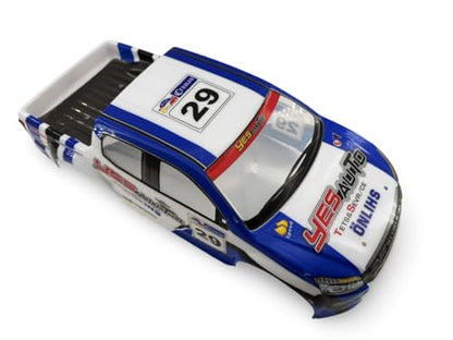 1/10 Scale RC Pickup Truck Body Shell - Isuzu D-Max Style Painted PVC Body, Pre-Cut & Pre-Drilled for Drift, Touring & On-Road RC Cars