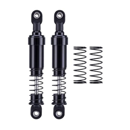 75mm-115mm Big Bore Shocks, RC Crawler Shocks for 1/10 RC Crawler LCG Chassis Gspeed V3 Element Enduro SCX10 TRX4 Gamde R1 Comp Builds DIY (Black 95mm 2pcs) - color: Black 95mm 2pcs
