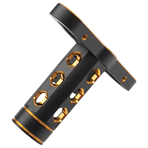 RC Car Tool 17mm Hex Adapter Wheel Wrench w/ 4mm 5mm 5.5mm 7mm Hex Socket Wrench Compatible with Traxxas Axial Arrma HSP Redcat Tamiya ECX HPI 1/8 1/10 1/12 Car Truck (Golden) - color: Golden