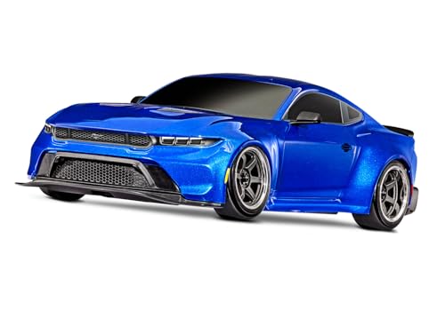 Traxxas 1/10 Scale 4-Tec Drift Car with Ford Mustang (Blue) - color: Blue