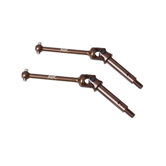 KYX Racing Hard Steel Front Rear Universal CVD Axles Drive Shafts Upgrades Part Accessories for 1/18 RC Car LOSI Mini LMT 4X4 Monster Truck