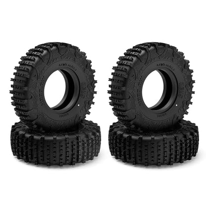 MEUS RACING 1.3 Tires - MS6 MPRO Pin Tires for TRX4M SCX24 FCX24 AX24 1/24 1/18 RC Crawler, 0.87/2.76/R1.3, #1302