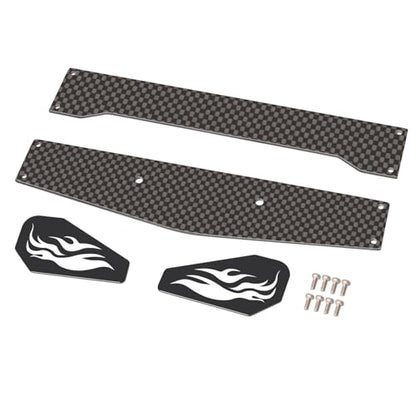 RC Rear Wing for Tamiya 1/10 Hornet EVO RC Rear Wing Spoiler Carbon Fibre for Tamiya 1/10 Hornet EVO RC Accessories