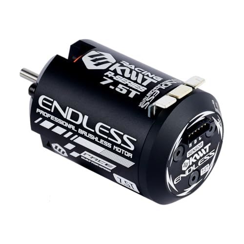 KWTRC Endless 540 Brushless Motor, High-Torque & High-Efficiency RC Motor, Heat-Resistant, Lightweight Design, Compatible with 1/10 On-Road/Off-Road RC Race Cars (7.5T) - style: 7.5T