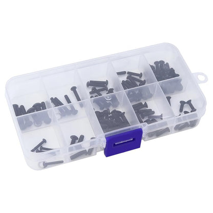 Stainless Steel Allen Screws Assortment Kit for Hyper Go 1/16 16207 16208 16209 16210 H16 / 1/14 H14BM 14209 14210 14301 14302 14303 RC Screw Set Kit