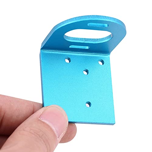 Motor Mounting Bracket, Small Metal Motor Holder, Adjustable Motor Mounting Holder Replacement Parts, 1.39 x 1.5 x 1.49 Inch Bracket Seat Base for 3650 3660 540 Motor, Blue