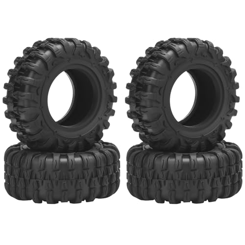 1.3 RC Tires, daitoku 65 * 25 * 33mm 1.3 Crawler Tires for SCX24 TRX4M AX24 1/18 1/24 RC Crawler - Style A - style: Style A