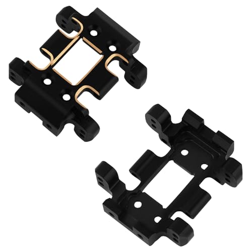 Heavy Duty Brass Skid Plate, Steering Knuckle, Outer Inner Portal Housing and Diff Cover for 1/18 RC Redcat Ascent-18 Upgrade Parts