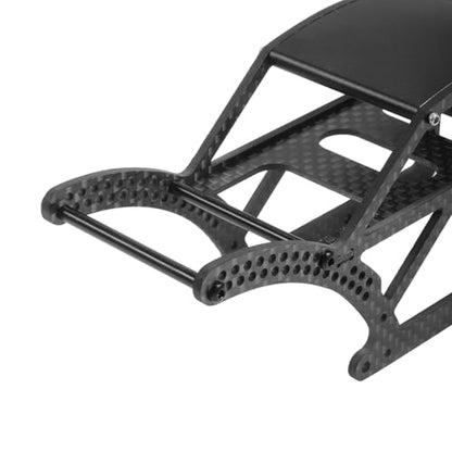 TRX4M Carbon Fiber Chassis Kit RC Frame Girder Body Shell Kit 1/18 RC Crawler Car Upgrade Accessories