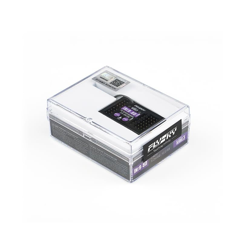 Flysky INr8-8D 2.4GHz 8CH AFHDS3 Receiver PWM PPM Ibus Compatible Transmitters Noble NB4 Series for RC Car