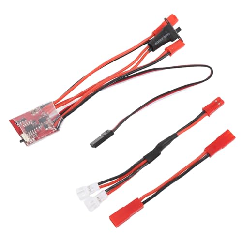 Generic RC Car ESC Speed Controller Bidirectional 30A Brushed with Brake for 1/32 1/24 Cars, Boats, Tanks