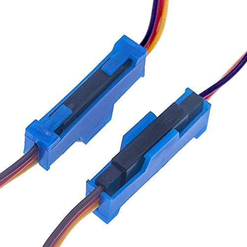 20 Pack Servo Extension Cable Safety Connector Clips Lead Wire Lock for RC Products
