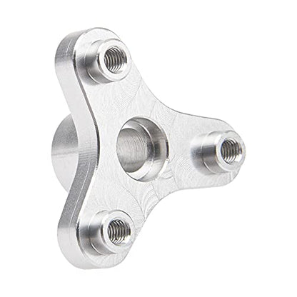Aluminum Alloy Slipper Clutch Eliminator Compatible with Traxxas Stampede Slash Bandit Rustler VXL XL5 2WD 1/10 RC Car (Silver) - color: Silver