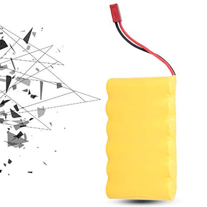 JERYS RC Car Battery, 7.2V 400MAH 2PCS RC Car Accessories for Outdoor