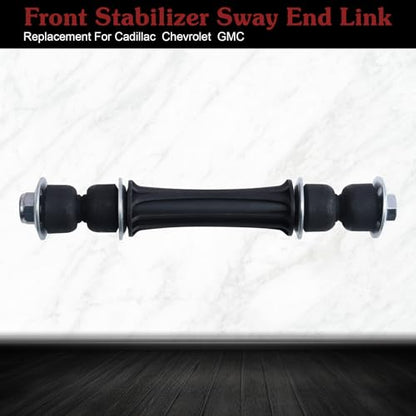 K700432 Front Sway Bar Link - Stop Clunking & Reduce SUV Body Roll | Compatible with 2004-2019 Cadillac Escalade ESV EXT 2007-2013 Chevy Avalanche 2004-2019 Tahoe GMC Yukon - color: 2*K700432, size: Sway Bar Link