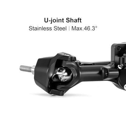 INJORA +3mm Planet Axles with Brass Steering Knuckles for Axial SCX30