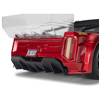 ARRMA RC Truck 1/8 Infraction 223S DSC 4X4 RTR Brushless All-Road Street Bash (Lipo Battery and Charger Not Included), Black/Red, ARA4315V4T2 - color: Black/Red
