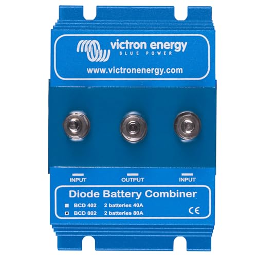 Victron Energy BCD 802 80 amp Diode Battery Combiner (2 Batteries) - size: 80 Amp