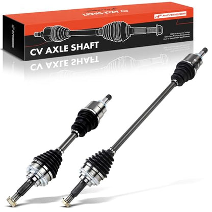 A-Premium Front CV Axle Shaft Assembly | Compatible with Toyota Celica 90-93, Corolla 93-02 & Chevrolet Prizm 98-02 & Geo Prizm 93-97, Front Left and Right, Set of 2 - style: Front Driver and Passenger Side
