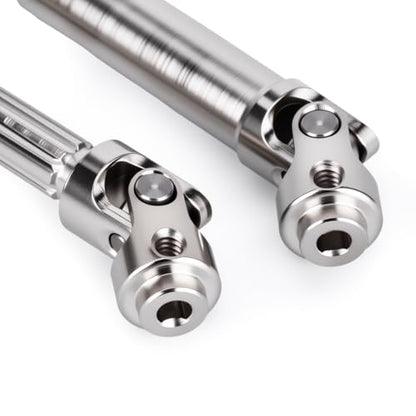 1/30 Scale RC Crawler Stainless Steel Drive Shaft, Metal Replacement Drivetrain Part for SCX30-Style Chassis