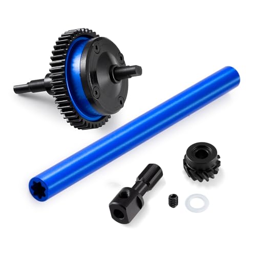 Centre Complete Differential for Tra-xxas Mini Maxx 4WD XRT VXL-3S | Monster Truck 1:16 Upgrades Steel Aluminum 7075 Alloy - style: Centre Complete Differential