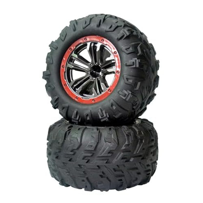 Compatible with Xlf X03 X04 1/10 RC Car Brushless Monster Truck Spare Parts Accessories RC Car Wheel Tire Tyres RC Assortment