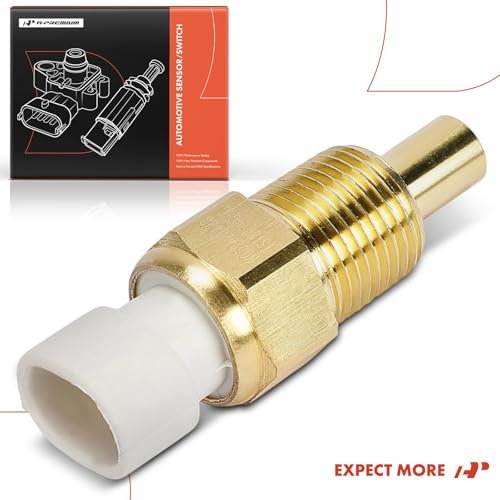 A-Premium Engine Coolant Temperature Sensor Compatible with Bobcat | for Bobcat Loader 325 328 329 5600 5610 A300 A770 E25 E26 E32 E35 E42 E45 E50 E55 S100 S130 S205 S220 S250 S300 S330 S510