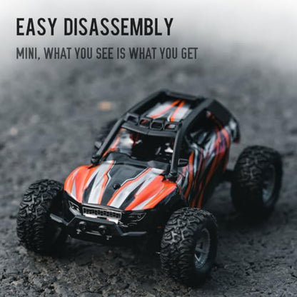 RC Off-Road Vehicle Model, 1/32 Scale 4WD Mini Electric 2.4G Remote Control High Speed Drift Off-Road, Mini Racing Drift Car for Adults - color: Green/802