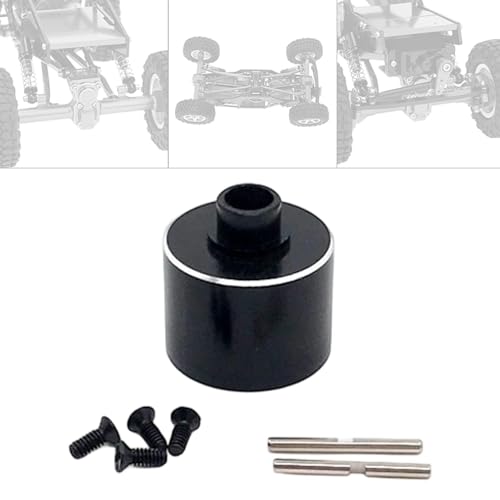 harayaa RC Car Diff Case Set Metal Diff Case Gear 1/12 Multifunction Sturdy Differential