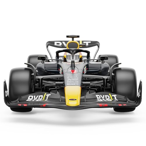 Voltz Toys Authentic Licensed 1:12 F1 RedBull Rb18 Remote Control Car - F1 Collection RC car Series for Kids and Adults - 2.4GHz RC Car for Gift (1:12 RedBull Rb18(NO.1)) - color: 1:12 Redbull Rb18(no.1)