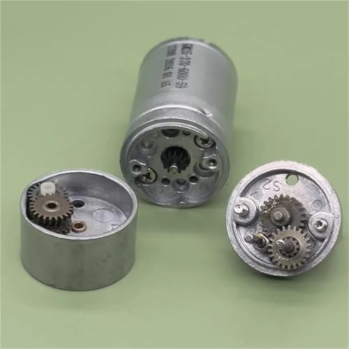 1pc 25GA-370 Mini 25mm Full Metal Gearbox Gear Motor 3V 6V 9V 12V 210RPM Slow Speed Large D Shaft DIY Robot Car Toy Model