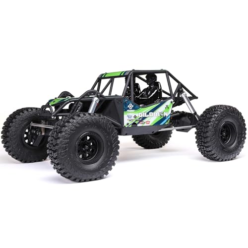 Axial AXP8 Gilamon 1/8 RC Crawler 2.2 4X4 RTR Trail Buggy, Green | Brushed, AXI-1207T1, Battery and Charger Not Included - color: Green